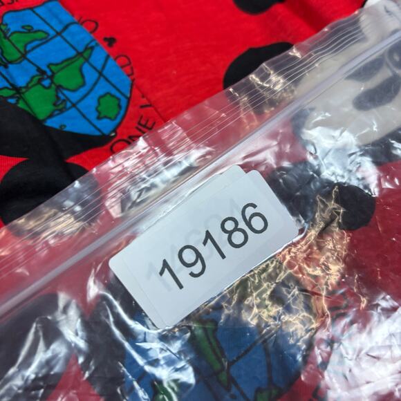 Vintage 90s Mickeys Reversible Bomber AOP Jacket Men's XL - Picture 14 of 14